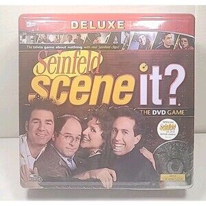 Factory Sealed Deluxe Seinfeld Scene It? DVD Board Game 2008 TV Trivia